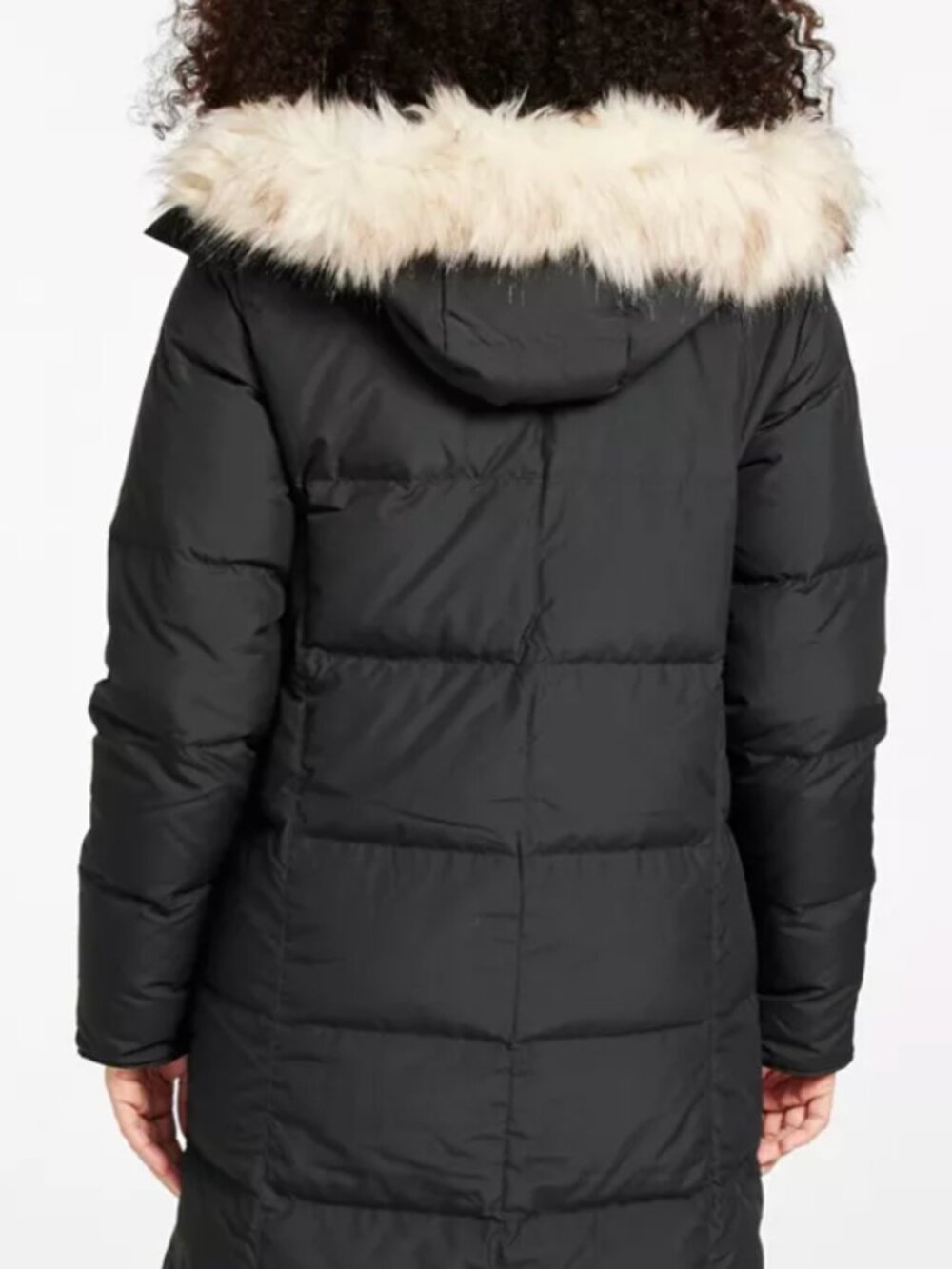 L. L. Bean Women's Brown 650 Down Coat Medium Removable Hood - Picture 7 of 8